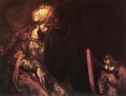 Rembrandt: Saul és Dávid